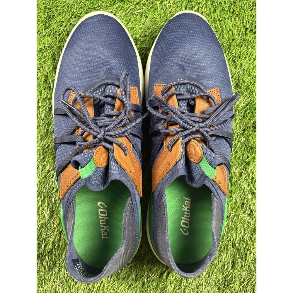 OluKai Mio Li Athletic Shoes Sneaker Mens Size 13 Blue Clean - Picture 8 of 9